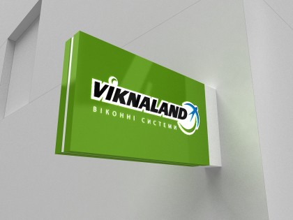 Изготовление и дизайн лайтбокса для компании Viknalend